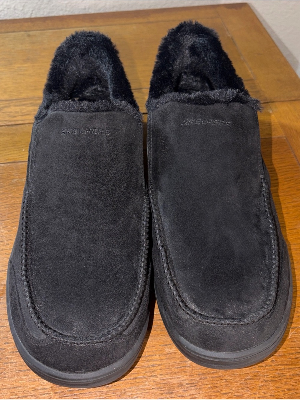 Skechers Men's Hands Free Slip-ins Faux Fur Lined Casual Slip-On Sz 13